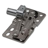 Rev-A-Shelf LD-0220-50SC Pair of Soft-Close Sink-Front Tip-Out Tray Hinges, Zinc