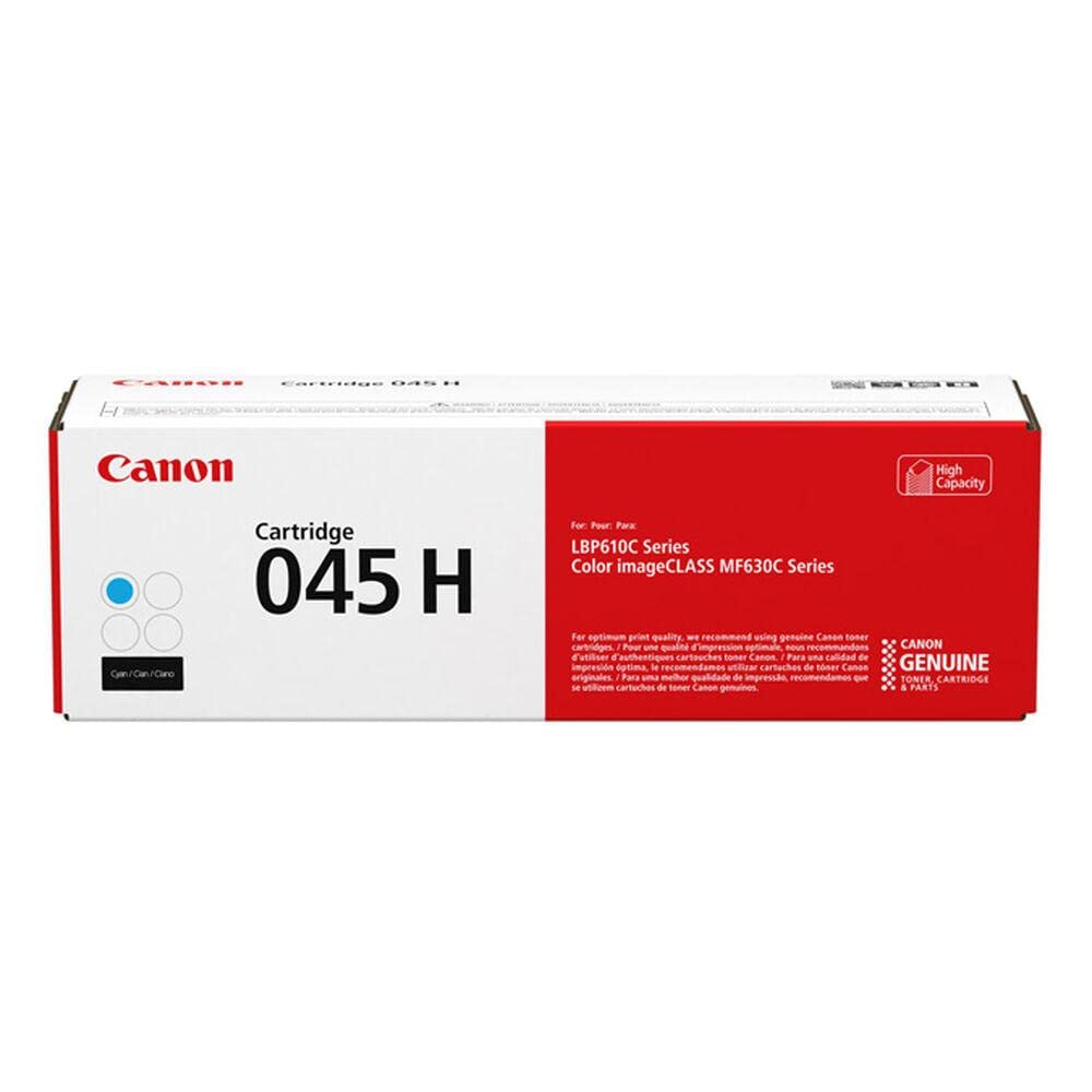 Canon 045 H - High capacity - cyan - original - toner cartridge - for ImageCLASS LBP612Cdw, MF632Cdw, MF634Cdw