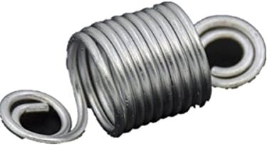 Aluminum Hair Coil Dreadlocks Braiding Beads Wig Ring African Twisted Braid Spring Braid Hair Ring (20Pcs per Pack, Silver Color)