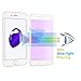 ICHECKEY 2-Pack iPhone 7 Screen Protector, Anti-Blue Light 3D Soft Edge Full Coverage Tempered Glass Screen Protector for Apple iPhone 7 4.7