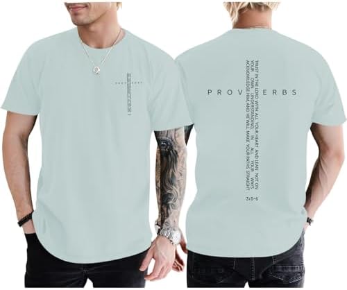 Amazon.com: iudam Mens Short Sleeve Cotton T-Shirts Crew Neck