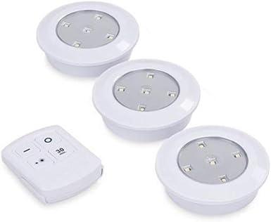 3er-Pack 5 SMD LED Push Lights + Fernbedienung Unterschrankbeleuchtung