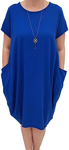 JMTI-Boutique Women's Plus Size Dress Summer Baggy Cotton