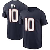 Bo Nix #10 Denver Football Shirt Jersey 100% Cotton