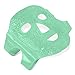 PerfeCore Facial Mask - Get Rid of Puffy Eyes - Migraine Relief, Sleeping, Travel Therapeutic Hot Cold Compress Pack - Gel Beads, Spa Therapy Wrap for Sinus Pressure Face Puffiness Headaches (Green)