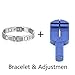 Mens Stainless Steel Bracelet Classic Link Wrist （Silver，11mm）