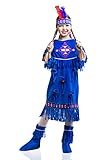 Kids Indian Girl Halloween Costume Sacagawea Apache Cherokee Dress Up & Role Play (8-11 years)