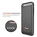 iPhone 6 / 6S Battery Case, Trianium Atomic Pro iPhone Portable Charger iPhone 6 / iPhone 6S (4.7 inch) Charging Case - 3200mAh Extended Battery Pack Juice Bank Cover[MFI Apple Certified] - [Black]