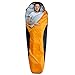 Camping Sleeping Bag Adult For 0 degree to 20 Degrees Fahrenheit 4 Season Envelope Mummy Outdoor Lightweight Portable Waterproof Perfect Traveling,Hiking Activities(Orange & Black / Right Zip, Mummy)