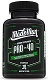 Probiotic with 40 Billion Multi-strain Organisms - PRO-40 by Made Man Nutrition - Shelf Stable - 60 Count - 30 Day Supply