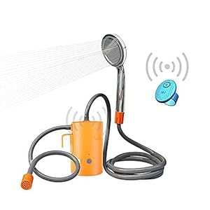 Buitendouche Set Elektrisch Draagbaar Oplaadbaar Zwemmen Pomp Auto Wasmachine Slaapzaal Dropship Afstandsbediening