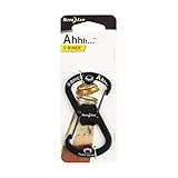 Nite Ize S-Biner Ahhh Carabiner Clip Bottle Opener, Black