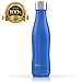 Ezisoul Ultimate Kids Vacuum Insulated Stainless Steel Water Bottle-Leak Proof and Sweat Free, No BPA or Toxins-13oz- KEEP THEM HYDRATED.