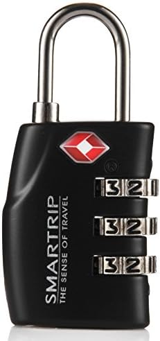 Smartrip TSA Lock Heavy Duty 3 Digit Combination Luggage and Travel Padlock in Assorted Colors