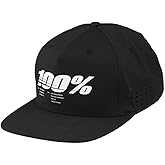 100% Men's Drive Snapback Adjustable Hats,One Size,Black