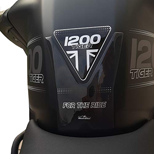Resin Bike Motorfietssticker compatibel met Triumph Tiger 1200 2018-2020 Matt Jet Black tankbescherming tegen stoten en… - Image 3