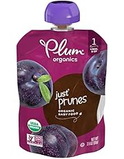 Plum Organics Stage 1 Organic Baby Food, Prune Puree, 3.5 Ounce (Pack of 12)