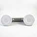 FChome Shower Wall Suction Cup Grab Bars,12 Inches Shower Handle Bar Offers Safe Grip with Strong Hold Suction Cup for Safety Grip Grab in Bathroom (White-Gray)