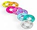 discount sizing Set of Colored Clothing Round Rack Size Dividers (XXS - 3XL) Various Quantities Available (40)