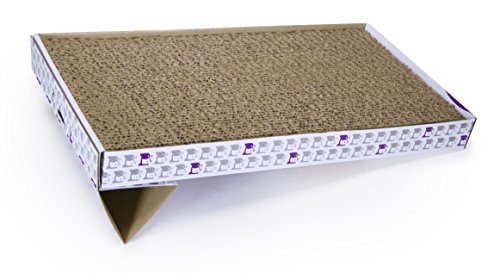 SmartyKat Super Scratcher+ Cat Scratcher Extra Large Corrugated Catnip Scratcher