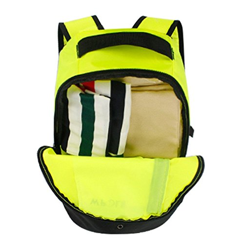LOVEHIKE Lightweight Sports Athletic Backpack Shoulder bag for Team Soccer Ball Basketball Volleyball Football Baseball Orange