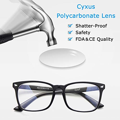 5 Cyxus+Computer+Blocking+Eyestrain+Transparent