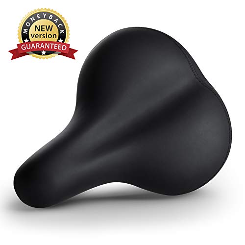 Xmifer Oversized Bike Seat, Comfortable Bike Seat Universal Replacement Bicycle Saddle