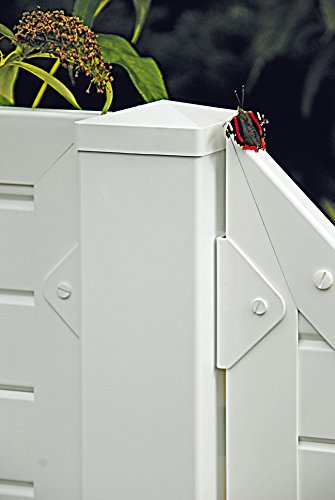 GreenSeason Kunststoff Dichtzaun Paris B90 x H180/90 cm – Bild 4