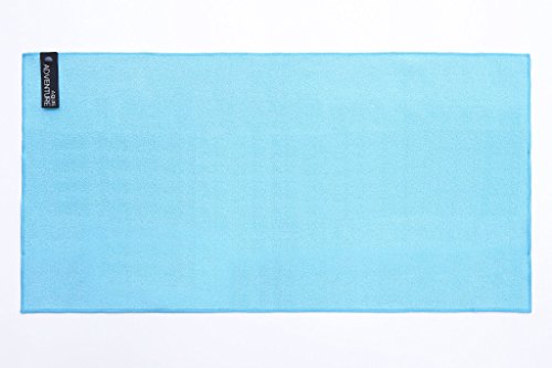 Aquis - Adventure Microfiber Sports Towel, Quick-Drying Quick-Drying Comfort For Running, Racquet Sports or Golf, Seafoam (Medium/15 x 29 Inches)
