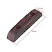 Yibuy 2PCS Bass Guitar Thumb Rest Rosewood Finger Rest Thumbrest with Screws