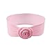 Baby Girls Nylon Elastic Headband - Subesty Bow Knotted Hair Band Turban Hair Wrap For Toddler Infant Pack Of 4