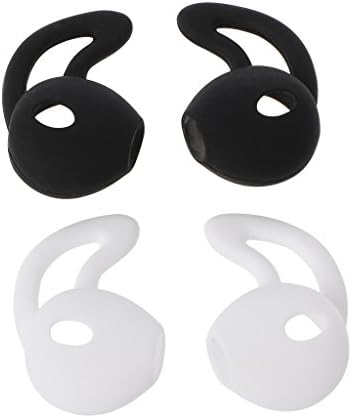 Lagand 2Pairs Silicone in-ear Headset Earbuds Cover with Ear Hook for Apple Airpods