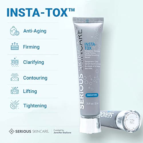 Serious Skincare INSTATOX Instant Wrinkle Smoothing Serum Improves