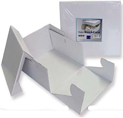 PMESquare Cake Box 33 cm, 13-inch, White