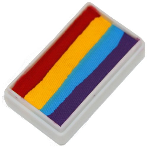 TAG Face Paint 1-Stroke Split Cake - 4 Color Rainbow (30g)
