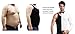 Hoter Men's Compression Shirt to Hide Gynecomastia Moobs Chest Slimming Body Shaper Undershirt