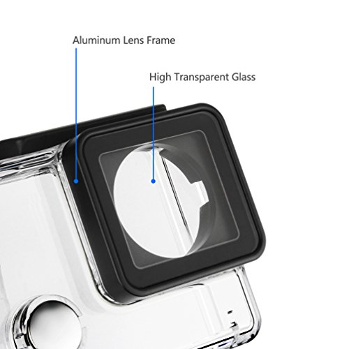 image for SOONSUN Standard Protective Waterproof Dive Housing Case for GoPro Her