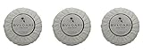 Bvlgari/Bulgari Au the Blanc (White Tea) Pleated Soaps - Set of 3, 150 gm/5.3 oz each