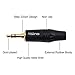 tisino 3.5mm to Dual XLR Stereo Cable 1/8 inch Mini Jack to 2 XLR Male Y Splitter Adapter Cord- 10 FT