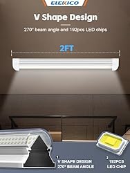 ELEKICO Led Shop Light, Super Bright 40W 5600lm