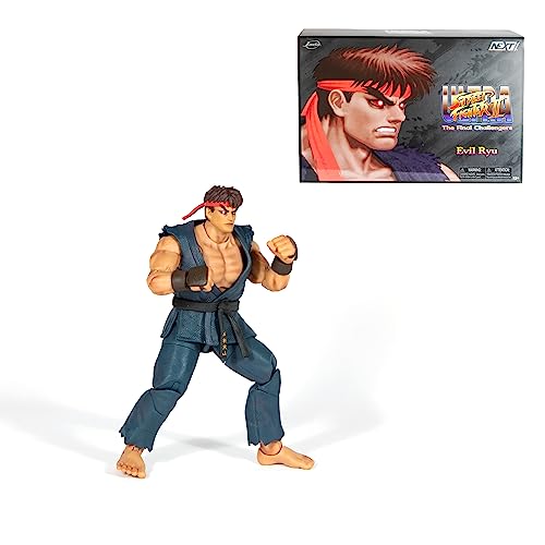 Jada Street Fighter Evil Ryu Deluxe 6 Inch Figure