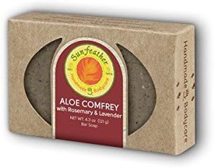 SunFeather Aloe & Comfrey with Lavender and Rosemary, 4.3 Ounce