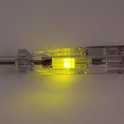 uxcell Car Voltage Tester, Auto Truck Heavy-Duty Circuit Test Pen DC6V/12V/24V Repair Tools
