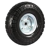 go2buy 10-Inch Solid Rubber Tyre Wheels for Garden