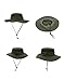 YOYEAH Outdoor UPF 50+ Boonie Hat Outdoor Mesh Sun Hat Bucket Hats Fishing Hats