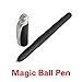 Whitelotous Magic Invisible Black Disappearing Ink Pen File Security Ink Disappeared in 2-3 Hour