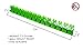 Olsa Tools Premium Wall-Mount Screwdriver Organizer - Black Nylon with Neon Green Clips - Holds 14 Screwdrivers - Part: 1031