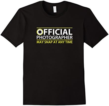 Men's Photographer Funny T-Shirt. Gift for Photographer XL Black
