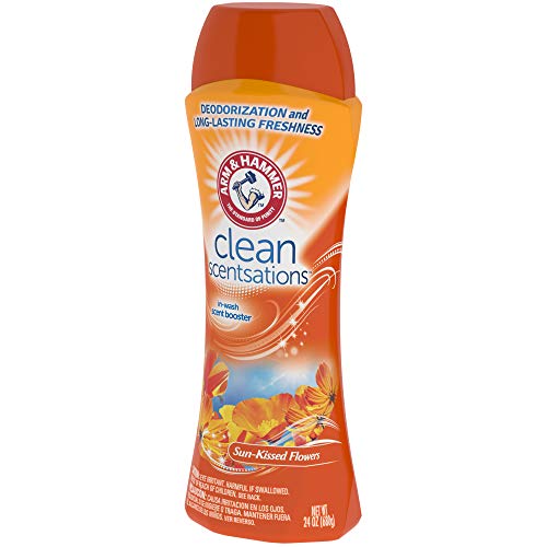 Arm & Hammer inWash Scent Booster, SunKissed Flower, 24 oz (6 Pack