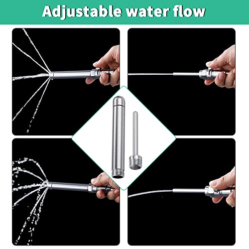 Shower Enema System with 100 Inches Hose, Diverter, Water Control Valve